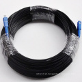 Cordão de remendo personalizado da fibra do cabo da gota de G657A FTTH